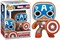 Marvel Funko Holiday POP Vinyl Figure | Gingerbread Captain America
